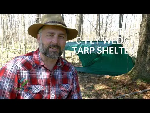 The C-Fly Wedge Tarp Shelter - A Classic Tarp Layout