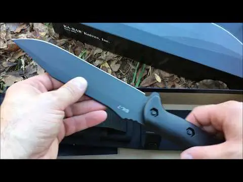 KA-BAR BK7 Field Test (Awesome Survival Knife)