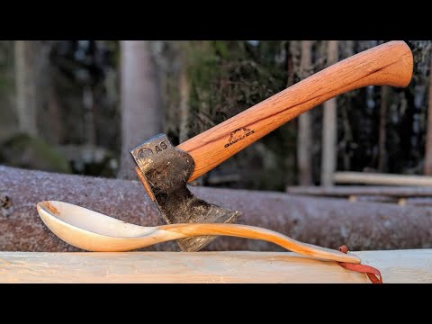 Wooden Spoon Carving with Gränsfors Bruks Axes