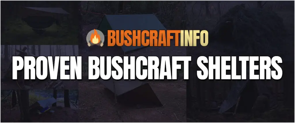 bushcraft shelter types