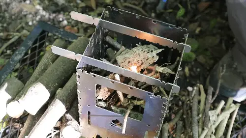 bushbox XL Titanium Bushcraft Stove